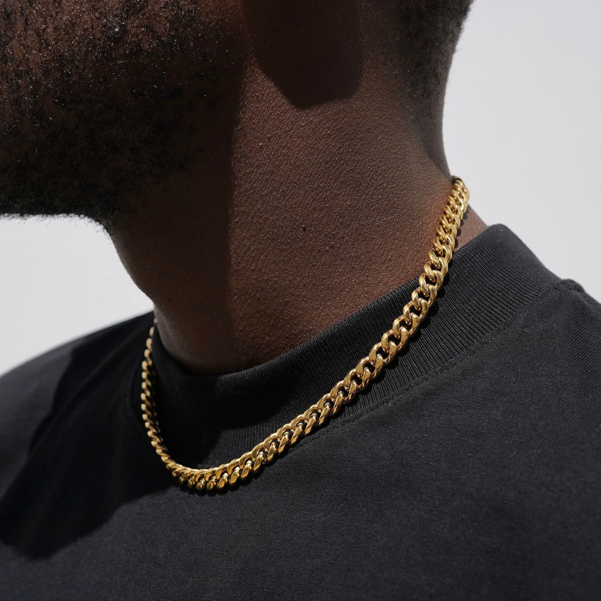 Cuban Link Chain 12Mm - Erkekler Kadınlar için 3-11 MM Klasik