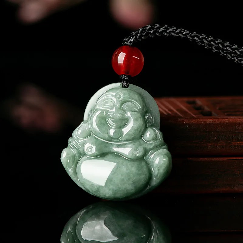 Necklaces - Yeşil birmanya Jadeite kolye taşlar kadınlar