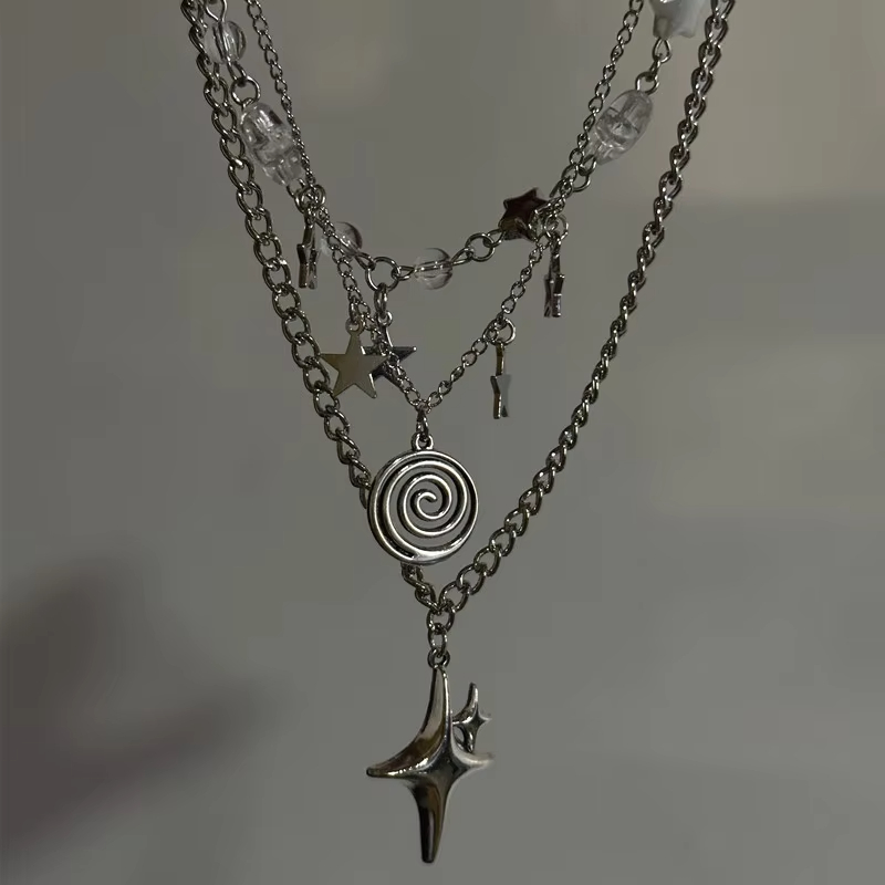 Kadınlar için Çok Katmanlı Yıl - Layered Pendant Necklace Aesthetic incelemesi ve fiyatı