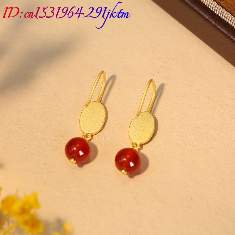 Doğal Kırmızı Yeşim Boncuk Küp - Earrings incelemesi ve fiyatı