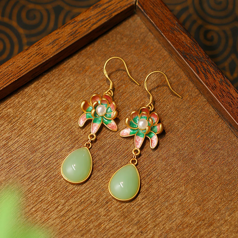 Yeşil Doğal Yeşim Taşı Damla K - Earrings incelemesi ve fiyatı