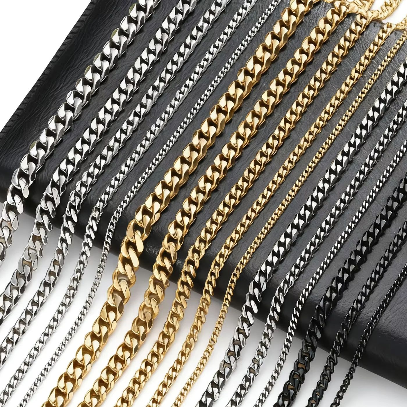 Erkekler Kadınlar için 3-11 MM - Cuban Link Chain 12Mm incelemesi ve fiyatı