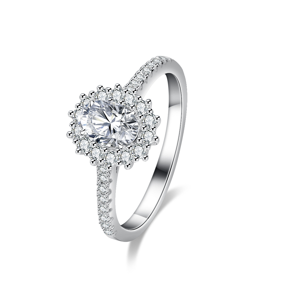 Kadınlar için Alien Moissanite - Moissanite Engagement Ring 1 Carat incelemesi ve fiyatı