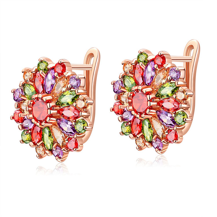 Doğal kristal çiçek küpe gerçe - Earrings incelemesi ve fiyatı