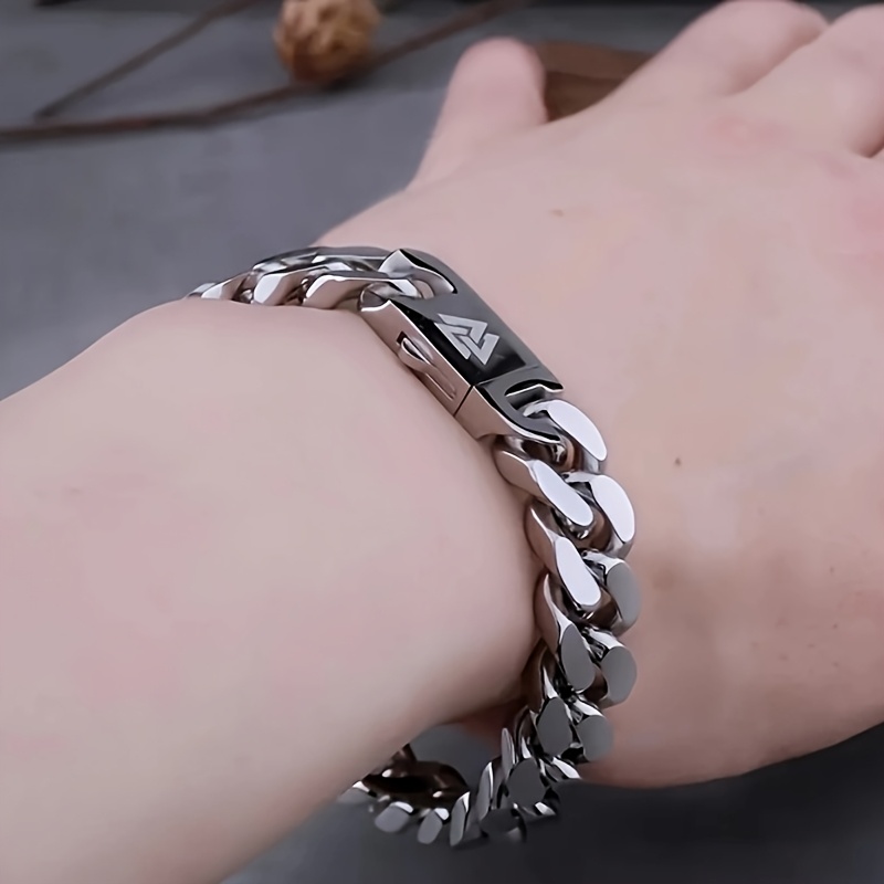 1 adet üst düzey Viking Küba z - Cuban Link Chain 12Mm incelemesi ve fiyatı