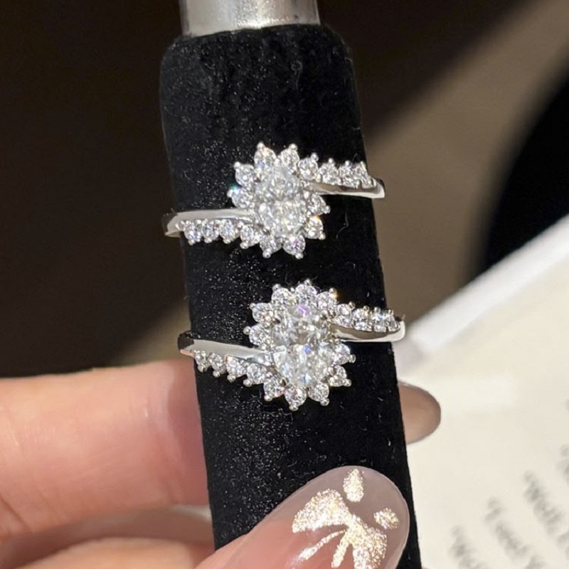 Apaison Lüks 0.5ct ve 1 Karat  - Moissanite Engagement Ring 1 Carat incelemesi ve fiyatı